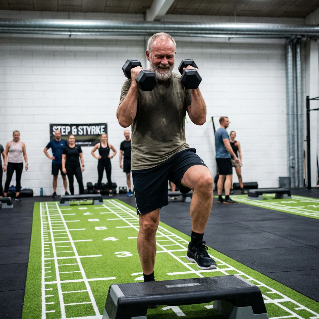 Step & Styrke hold hos Fitness Form